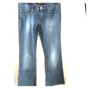 Lee One True Fit relaxed fit flare jeans